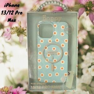 POPPYS CLASSIC PHONE CASE FITS IPHONE 13/12 PRO MAX NEW IN BOX MAGSAFE HAPPYFACE